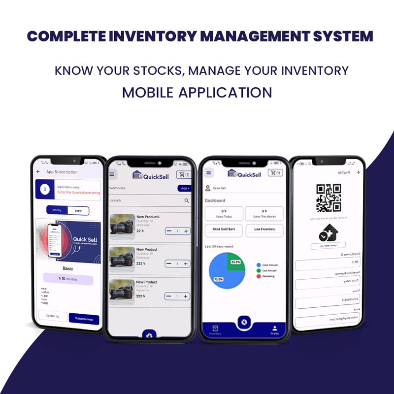 Quick Sell -  SAAS Inventory Management App || Ultimate POS with Powerful Admin Panel - 2